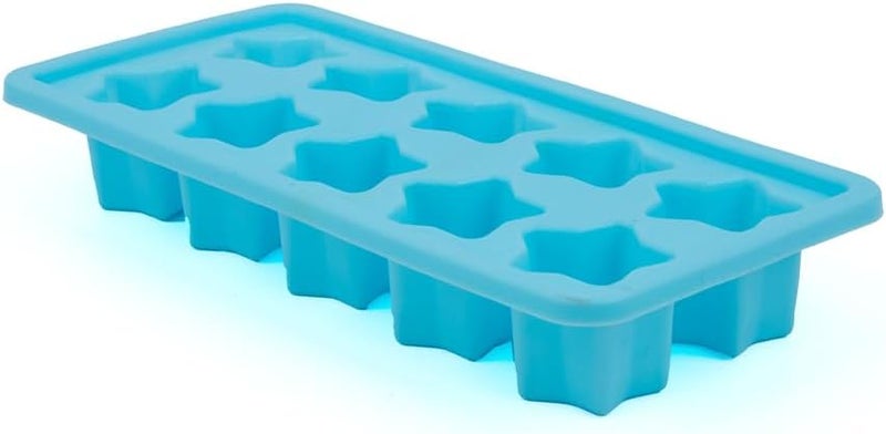 Daiso Silicone 10 Star Ice Tray - Blue - Image 2